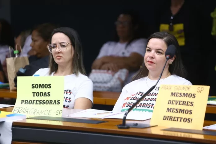 Audiência Pública para debater sobre Educadoras da primeiríssima infância.