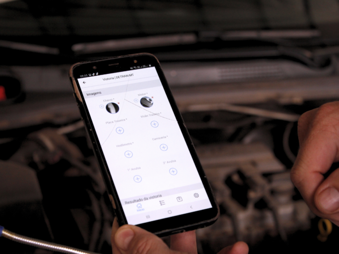 Serviço de vistoria veicular de forma eletrônica