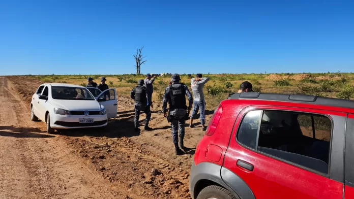 Em uma semana, essa é a segunda vez as forças policiais voltam à fazenda mesma fazenda