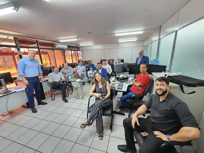 Reunião entre equipes dos fiscos estaduais de Mato Grosso, Goiás e Pará