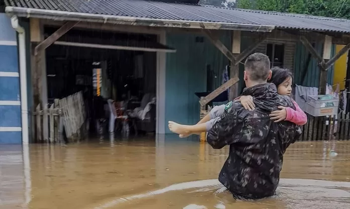 Rio Grande do Sul, tempestade, morte