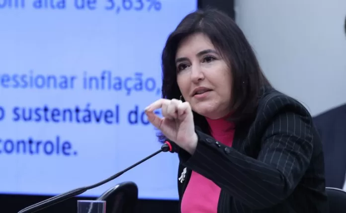 Ministra do Planejamento, Simone Tebet