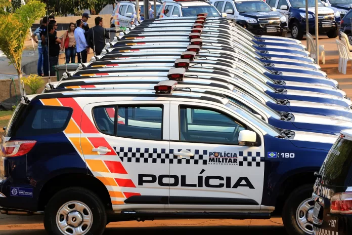 As policias Civil e Militar de Mato Grosso receberam 51 novas viaturas no padrão SUV