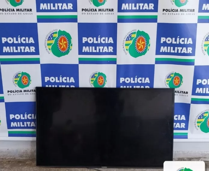 SmartTV furtada em Barra do Garças é recuperada em boca de fumo de Aragarças