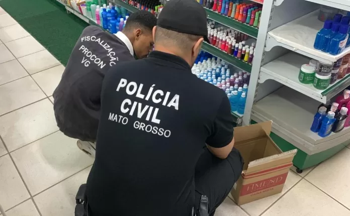 Polícia Civil e órgãos fiscalizadores apreendem amostras de creme com suspeita de causar reação alérgica