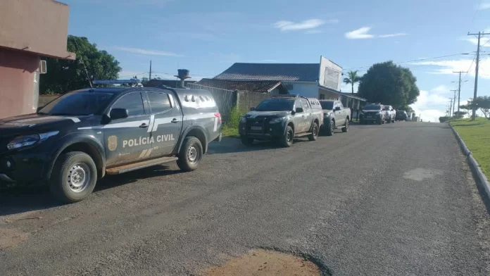 Polícia Civil cumpre mandados em operação de combate ao tráfico de drogas em Rondolândia