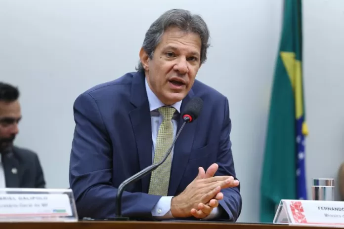 A Política Econômica do Governo Federal. Ministro da Fazenda, Fernando Haddad.