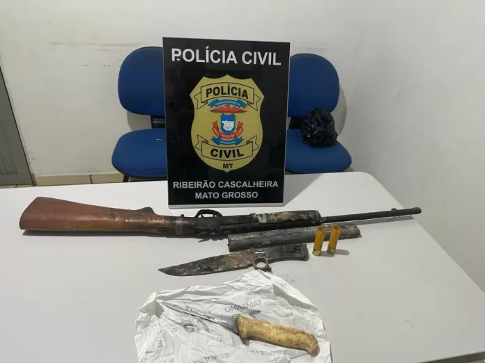 Suspeito de matar caseiro com facadas e pauladas é preso em flagrante em Ribeirão Cascalheira