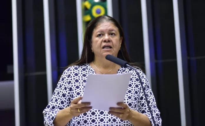 Laura Carneiro discursa na tribuna do Plenário