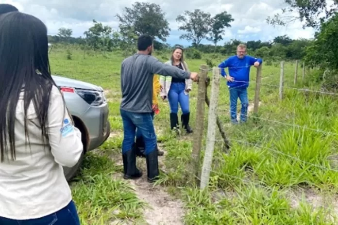 Técnicos do Programa Juntos pelo Araguaia vistoriam área na região de Santa Rita do Araguaia