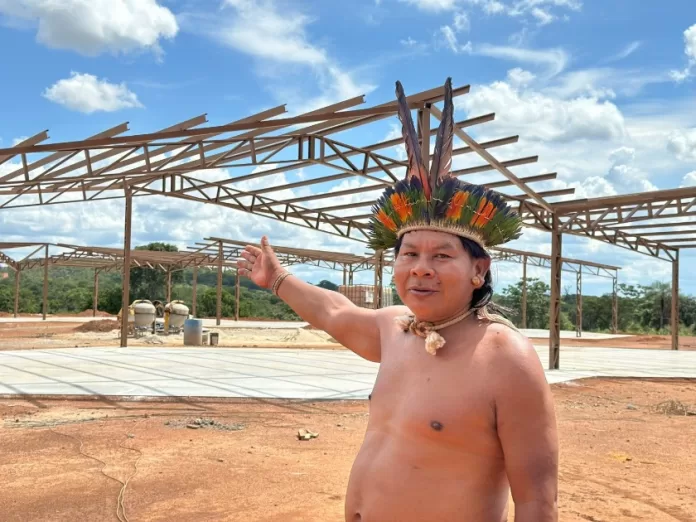 Após 60 anos, construção de novo prédio de escola indígena em Barra do Garças finalmente está em andamento