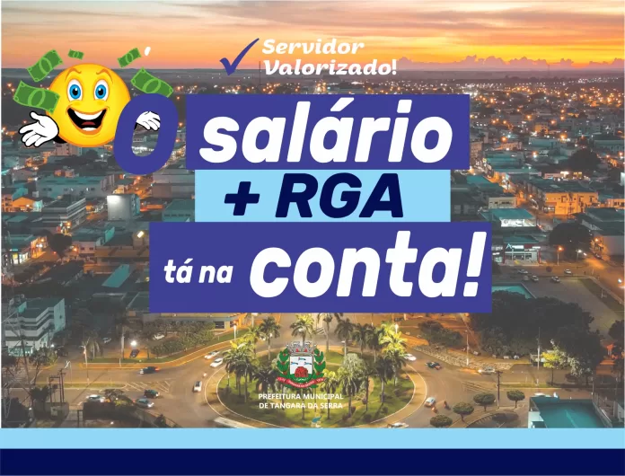 Gestão Municipal paga salário dos servidores com RGA e...