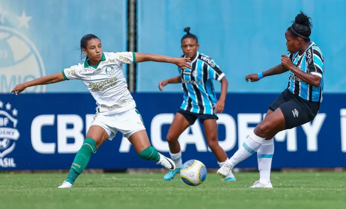 Grêmio perde em casa para o Palmeiras no Brasileirão Feminino 