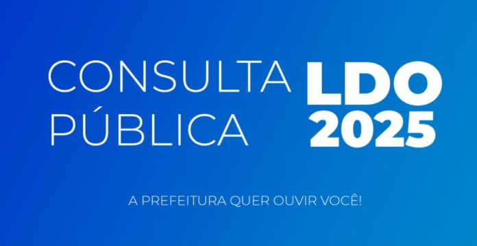 Encerra nesta sexta-feira (19) prazo para responder ao questionário online de elaboração da LDO 2025