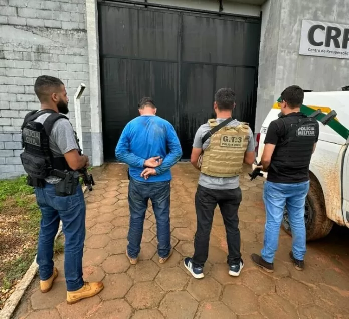 Polícia de Goiás prende assaltante de banco envolvido no ataque à cidade de Confresa em 2023