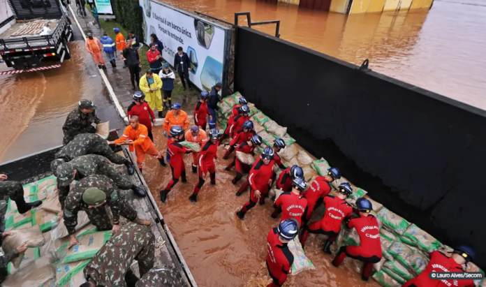 chuva tragédia Defesa Civil RS