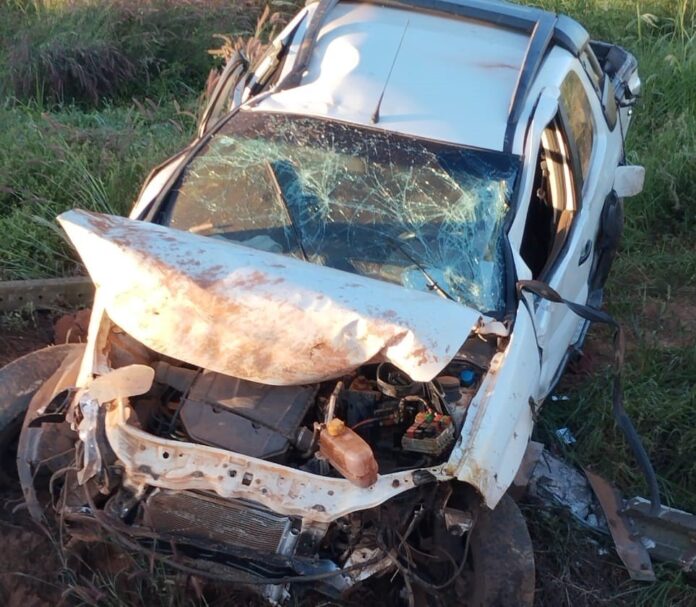 Homem morre após perder o controle de Strada e capotar em Querência