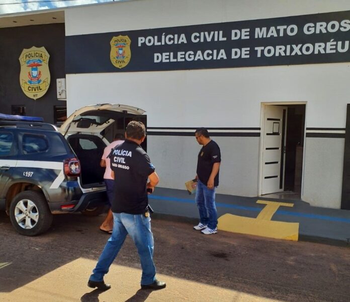 Padrasto condenado pela Justiça é preso pela Polícia Civil em Torixoréu