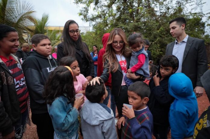 Primeira-dama de MT é escolhida como Embaixadora da campanha solidária do SBT e parceiros