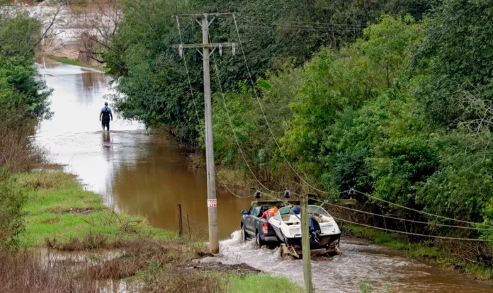 enchente no Rio Grande do Sul