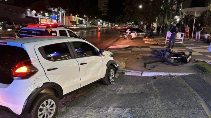 Motociclista morre ao ser atingido por carro em avenida de MT