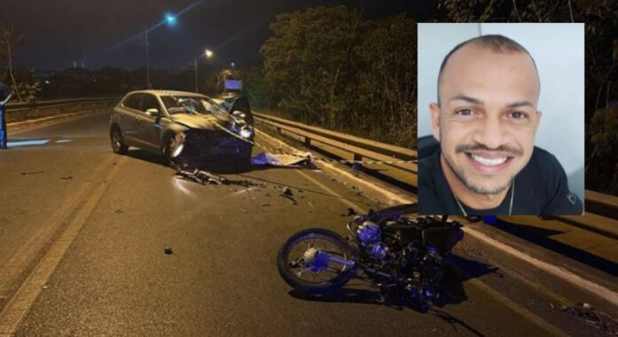 Policial penal morre em batida de trânsito e motorista foge em Camaro