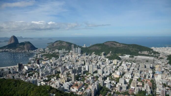 Vista aérea do Rio de Janeiro