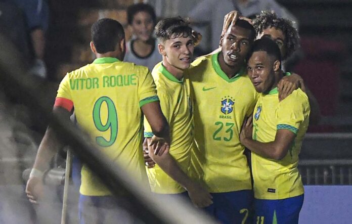 Seleção Brasileira Sub-20 derrota México em amistoso preparatório para o Sul-Americano