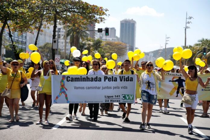 Direitos Humanos - geral - prevenção ao suicídio setembro amarelo psicologia passeata manifestação