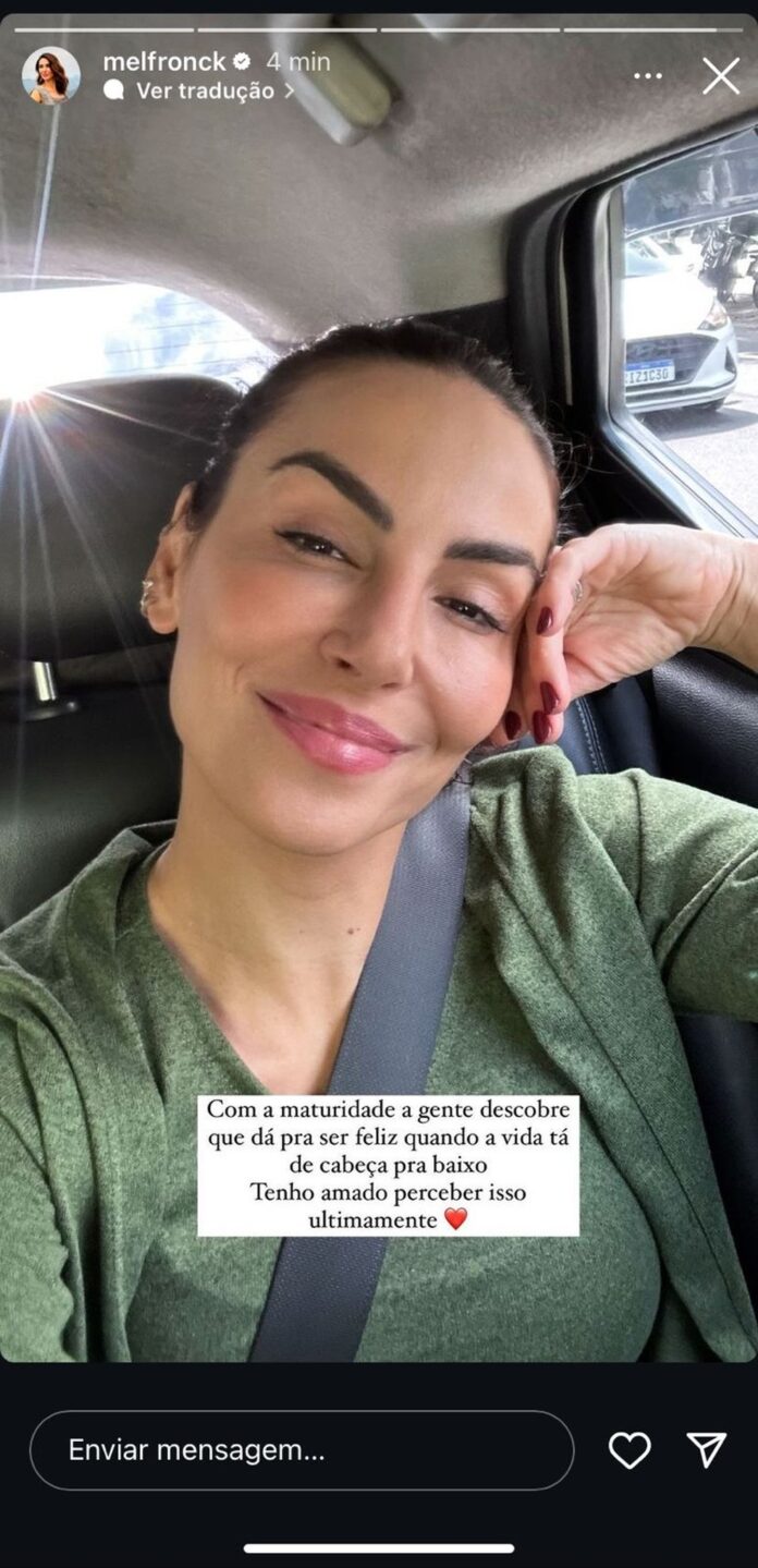 Post de Mel Fronckowiak — Foto: Reprodução | Instagram