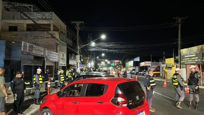 Oito são presos por embriaguez durante Operação Lei Seca em Várzea Grande