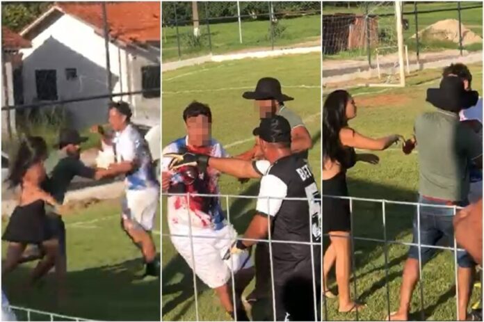 Jovem é esfaqueado durante partida de futebol em MT; vídeo