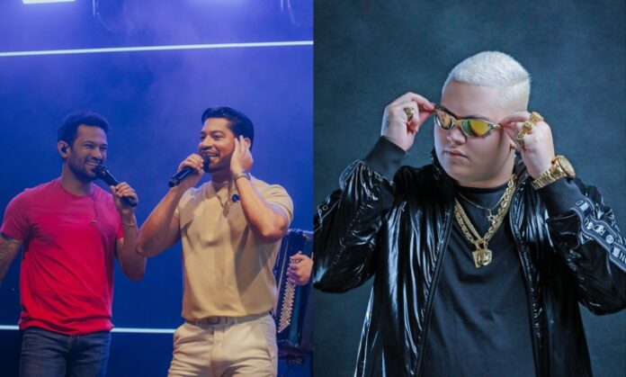 Sábado (30/11) tem show nacional de Edy Britto e Samuel no aniversário do assentamento Oziel de Baliza-GO com bolo gigante de 23 metros