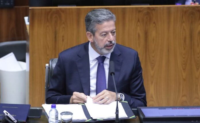 Cerimônia de Abertura - Opening Ceremony - Ceremonia de Apertura. Presidente da Câmara dos Deputados do Brasil, Arthur Lira (PP - AL)