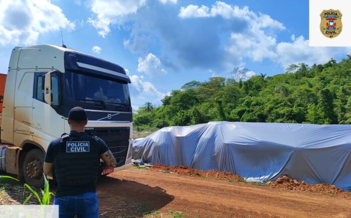 Polícia Civil apreende 46 toneladas de fertilizante falso na região do Araguaia