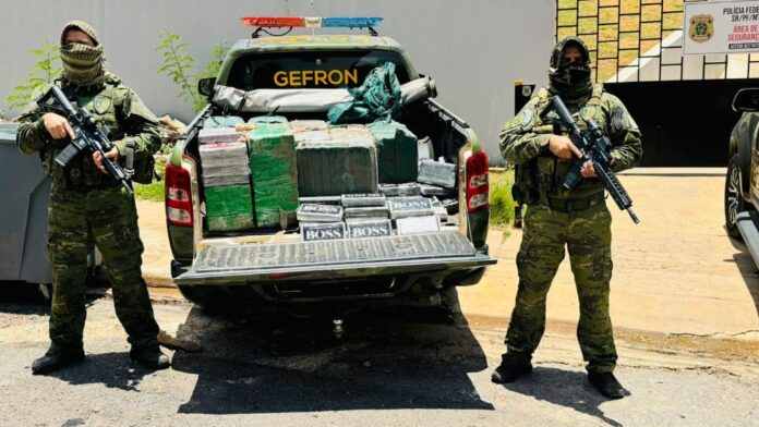 Gefron apreende 1,8 tonelada de drogas e gera prejuízo de R$ 64 milhões ao crime organizado