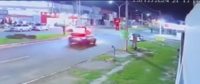 Policial mostra habilidade durante acompanhamento e prisão de suspeitos em Aragarças VEJA VÍDEO