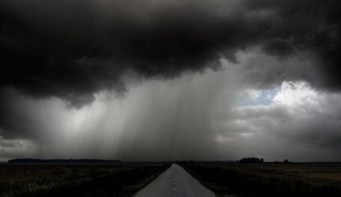 tempo - nuvens carregadas - inmet frente fria - chuva