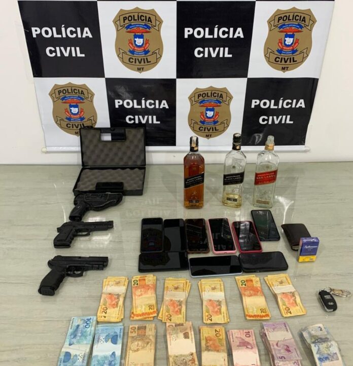 Polícia Civil prende cinco envolvidos em roubo a supermercado de Várzea Grande