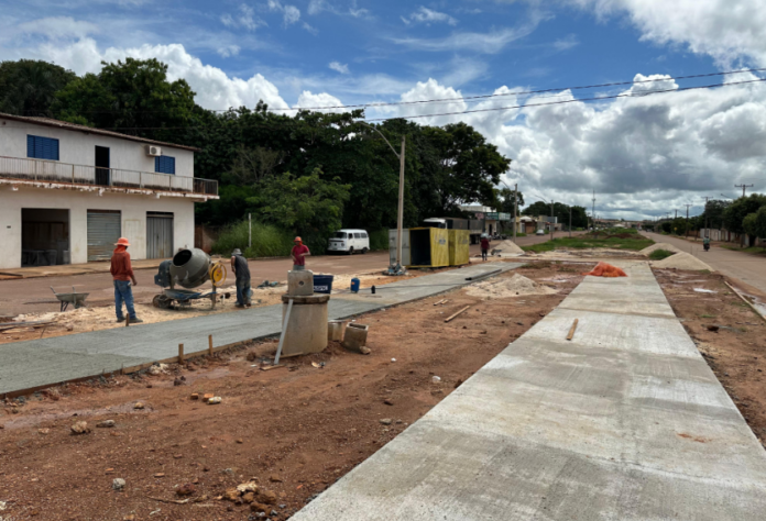 Urbanização da Avenida Amazonas avança com novas etapas em Barra do Garças