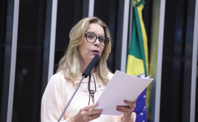 Deputada Lêda Borges (PSDB-GO) fala no Plenário da Câmara dos Deputados