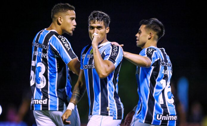 Grêmio goleia o Monsoon e mantém 100% de aproveitamento no Gauchão