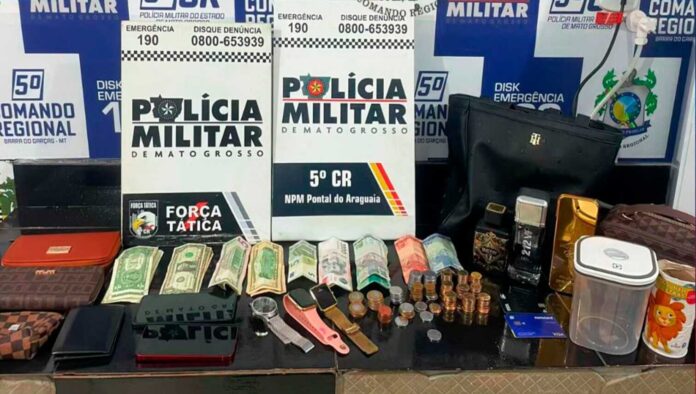 Homem é preso por receptação após ser encontrado com produtos furtados em Pontal do Araguaia