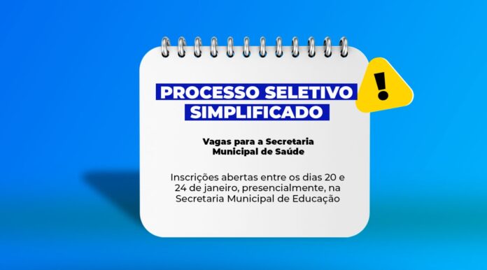 Prefeitura de Barra do Garças divulga processo seletivo para Secretaria Municipal de Saúde