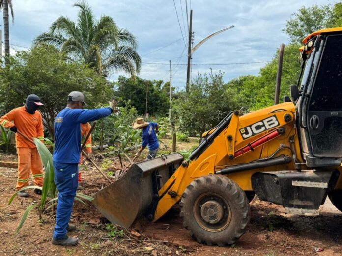 Prefeitura de Barra do Garças inicia mutirão de limpeza no Vila Maria