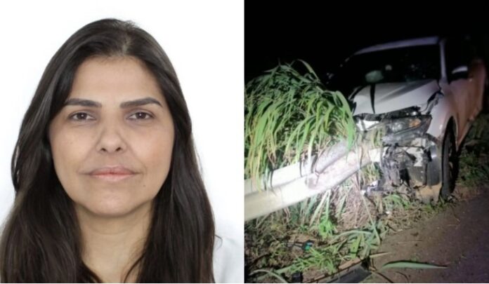 Dentista morre após carro sair de pista em rodovia