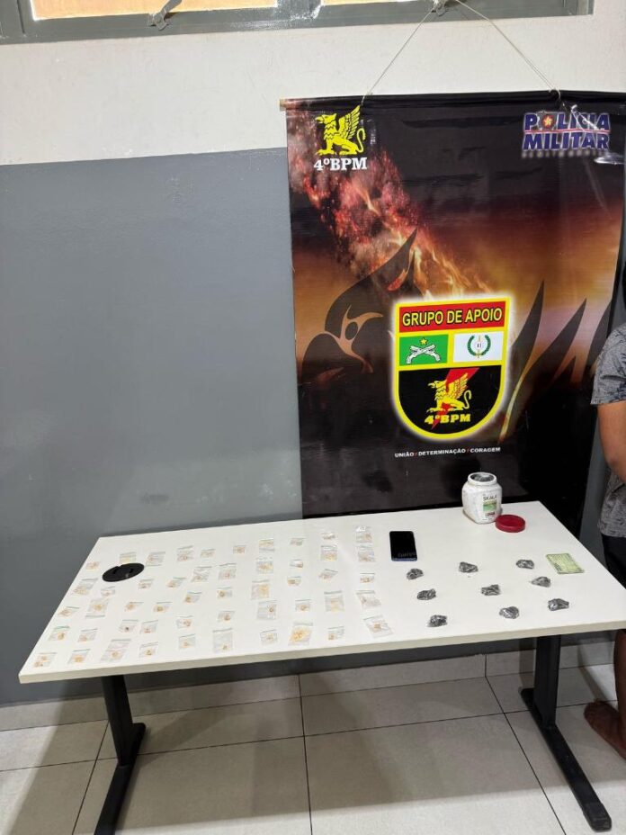 Polícia Militar prende seis homens por tráfico de drogas em Várzea Grande