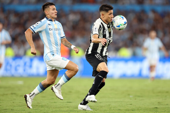 Botafogo é dominado pelo Racing e se complica na Recopa Sul-Americana