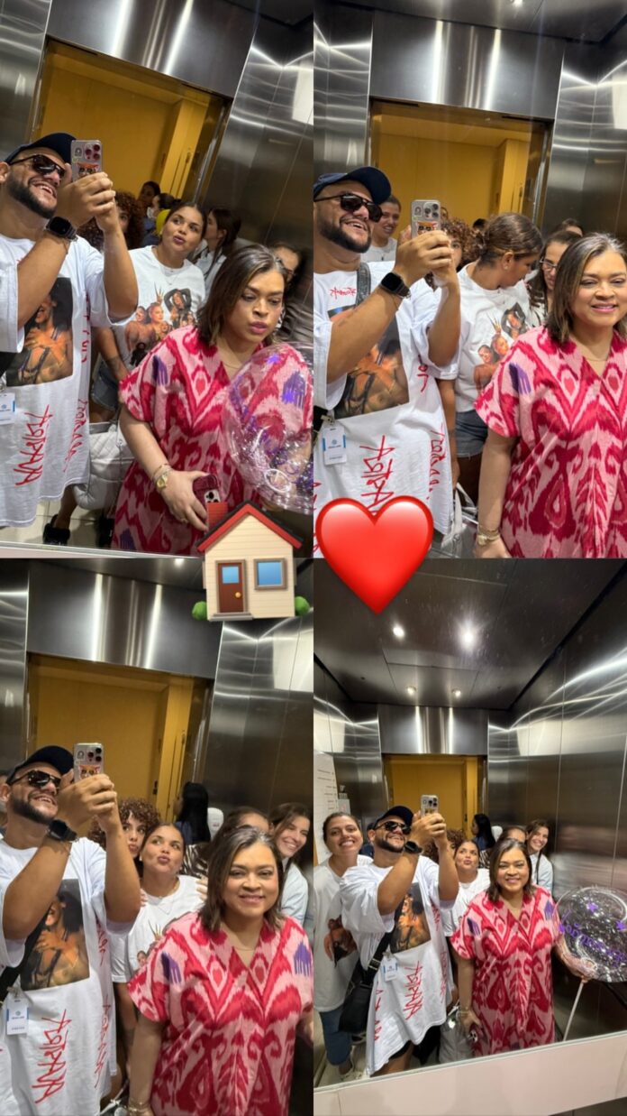 Preta Gil com amigos e família — Foto: Reprodução Instagram