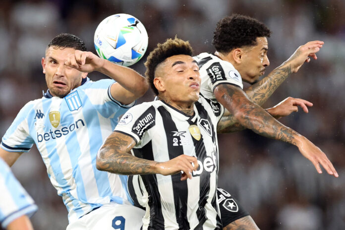 Racing atropela o Botafogo e conquista a Recopa Sul-Americana